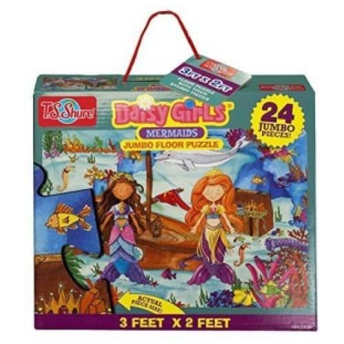 Daisy Girls Mermaid Jumbo Floor Puzzle