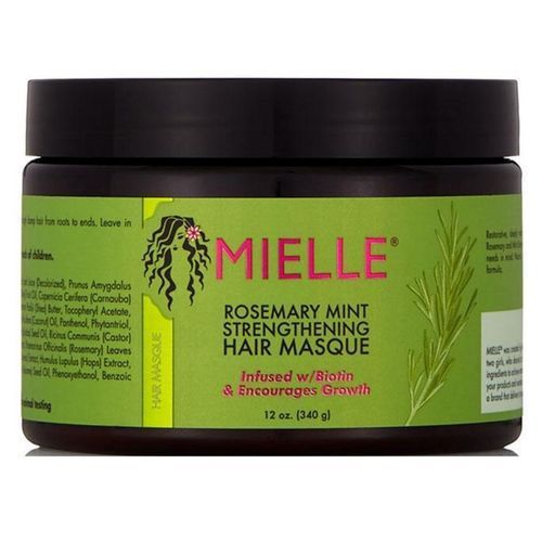 Rosemary Mint Strengthening Hair Masque-12 OZ/340g.