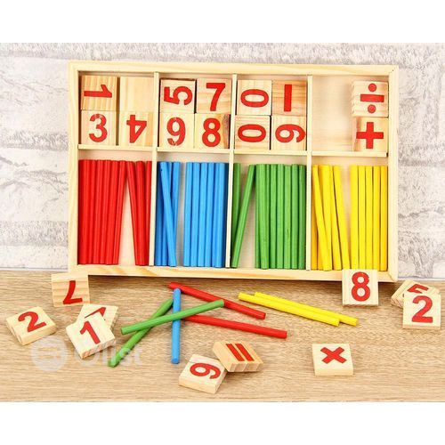 Montessori Mathematical Intelligence Wooden Sticks