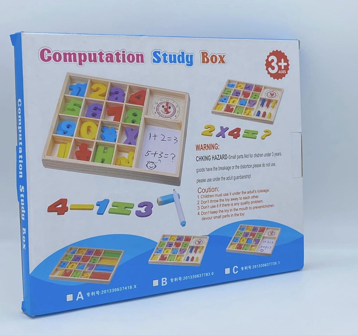 Kiddies Simple Computation Mathematic Study Box