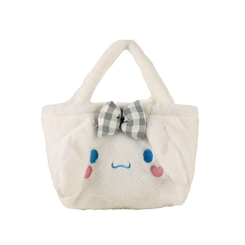 Kawaii Hello Kitty Sanrio Plush Bag Anime Kuromi Plushie Bac