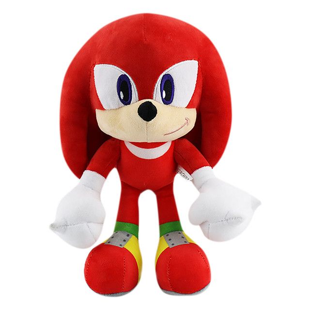 Sonic Action Doll Plush Toy Model Plush Doll Tarsnak Toy Sofa Bedroom Decoration Children's Birthday Gift(#Z)