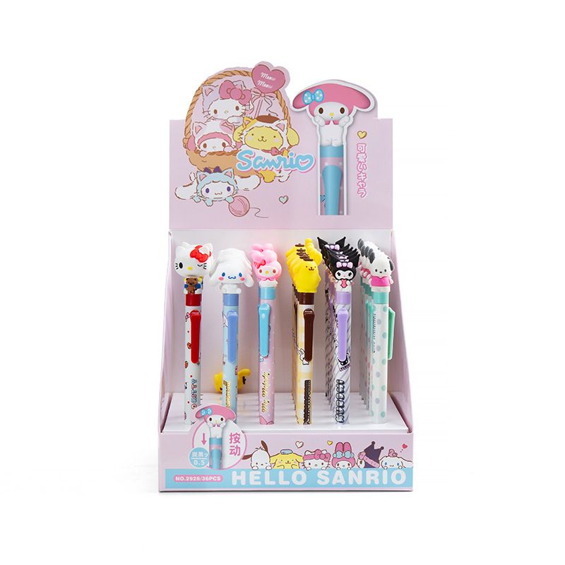 Anime Sanrio 0.5mm Neutral Black Pen Cute Hello Kitty