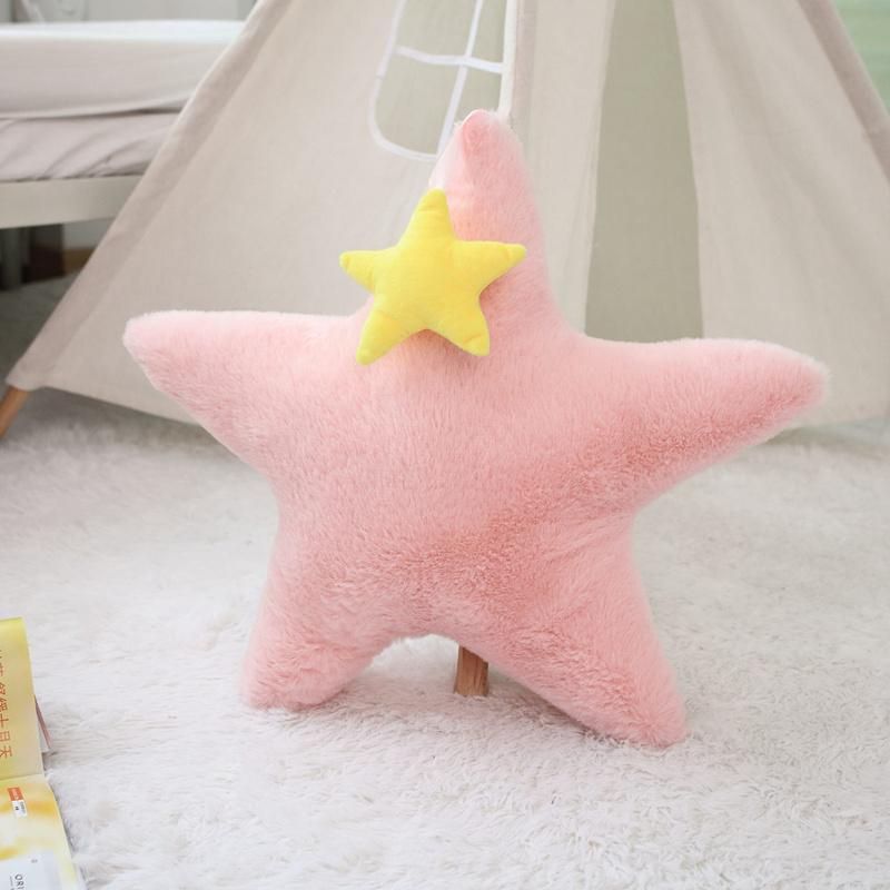 Crown Plush Pillow Colorful Stuffed Soft Star Heart Shape Throw Pillow Moon Cushion Baby Kids Gift Girls Baby Room Decoration