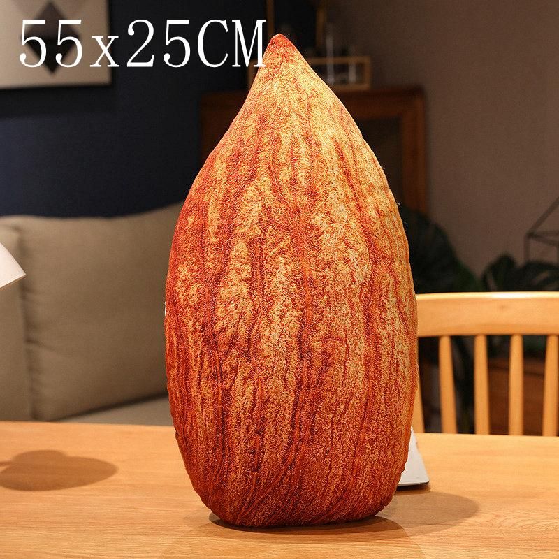 Simulation Nut Food Plush Toy Lifelike SnaFood Stuffed Toy Almond Pecans Pistachio Walnut Cashew Pillow Photography Props