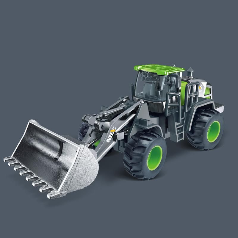 1:50 Alloy Excavator Diecasts Children Toy Boys Simulation Fall-Resistant Crawler Engineering Vehicle Hand Hook Machine Model