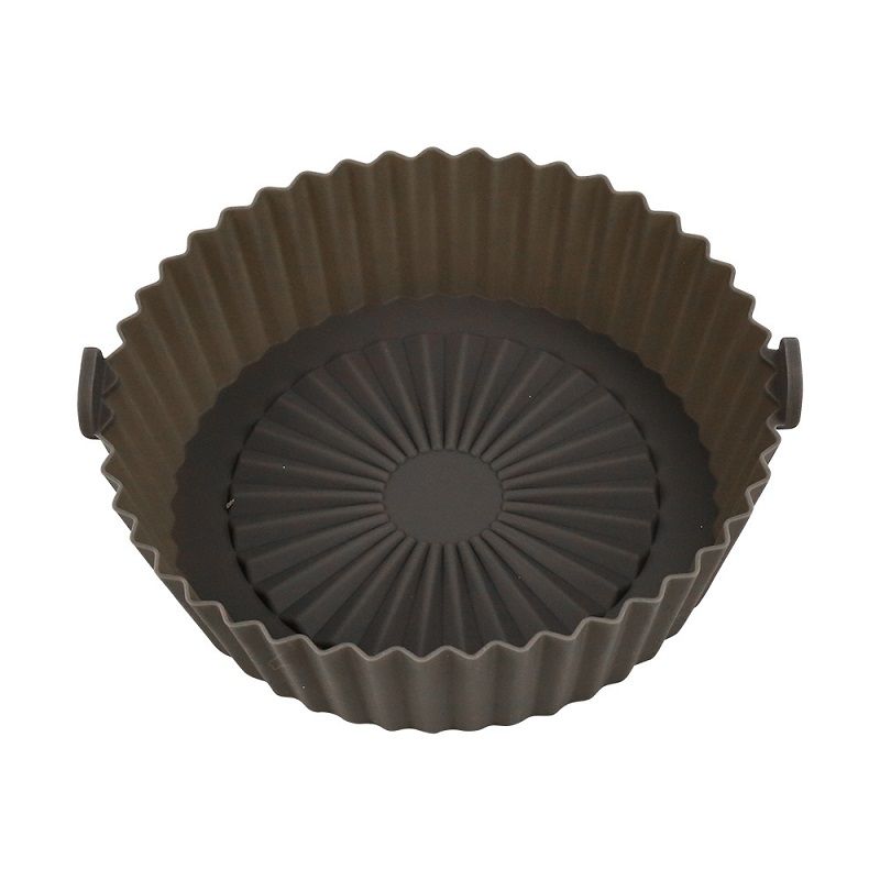 Baking Mat Air Fryer Oil Absorption Pad, Colour: Large Bright Grey