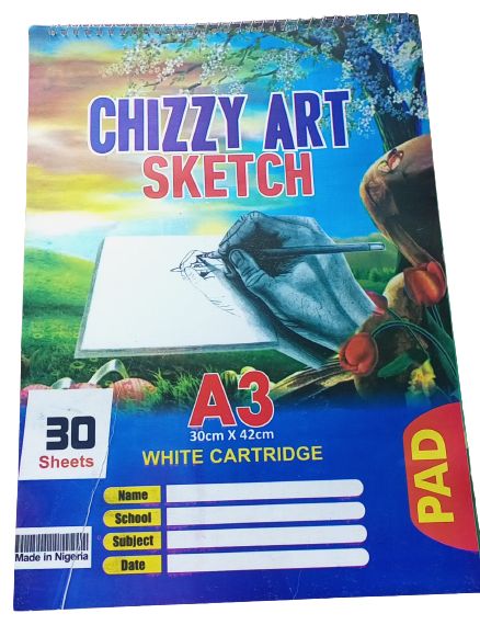 A3 Sketch Pad - White - 30 Sheets