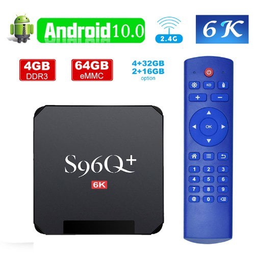 TV Box Streaming Media Player With Android 7.1 Lollipop OS