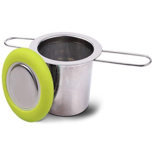Tea Infuser Stainless Steel Tea Strainer Folding Handle Tea