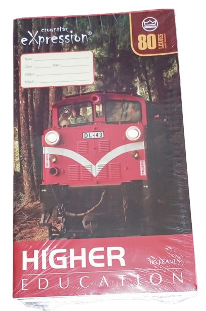 Higher Education Notebook: A Pack Of 5pcs Notebooks