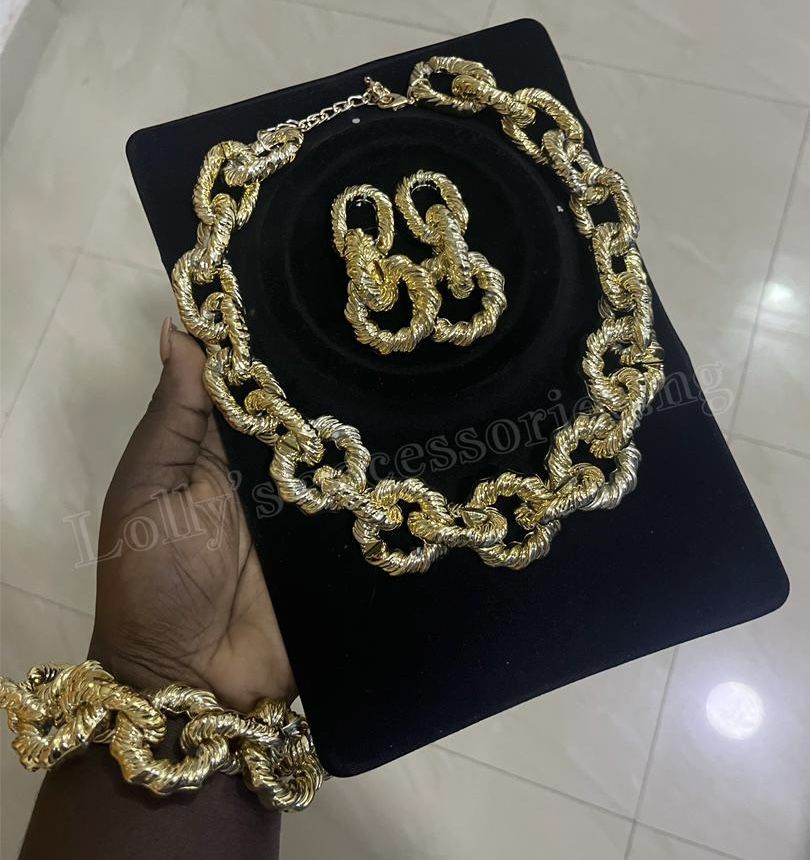 Chunky Jewelry Set