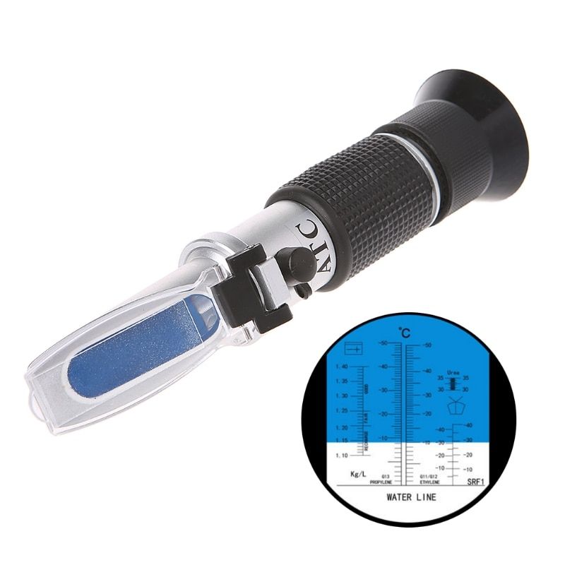 Auto Car Handheld Antifreeze Liquid Coolant Tester Battery Refractometer Tool G6KC