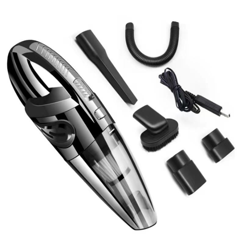 Car Wireless Vacuum Powerful Cyclone Suction Portable Rechargeable VacuumCleaner QuickCharge for Home Pet Hair