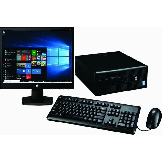 ProDesk 600 SFF Business PC 3.3GHz Intel Core I3 8GB RAM 1TB HDD Win10 Pro And MSOffice