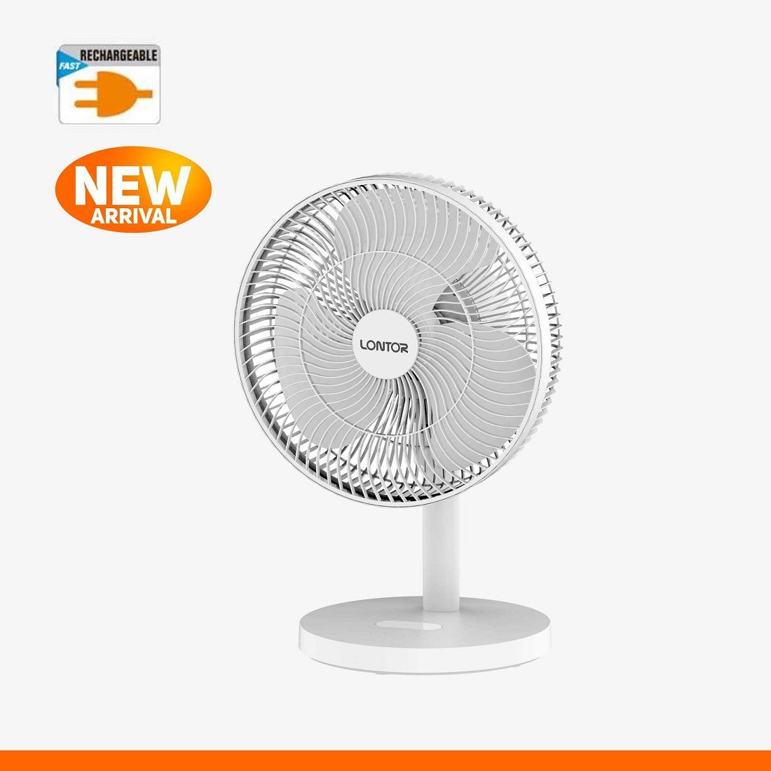12 Inches Rechargeable Table Fan  (CTL- CF026-12)