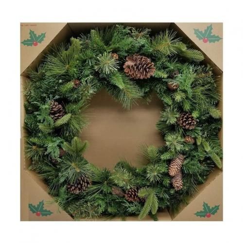 Wreath Dual Color LED Pre-Lit Battery Operated
