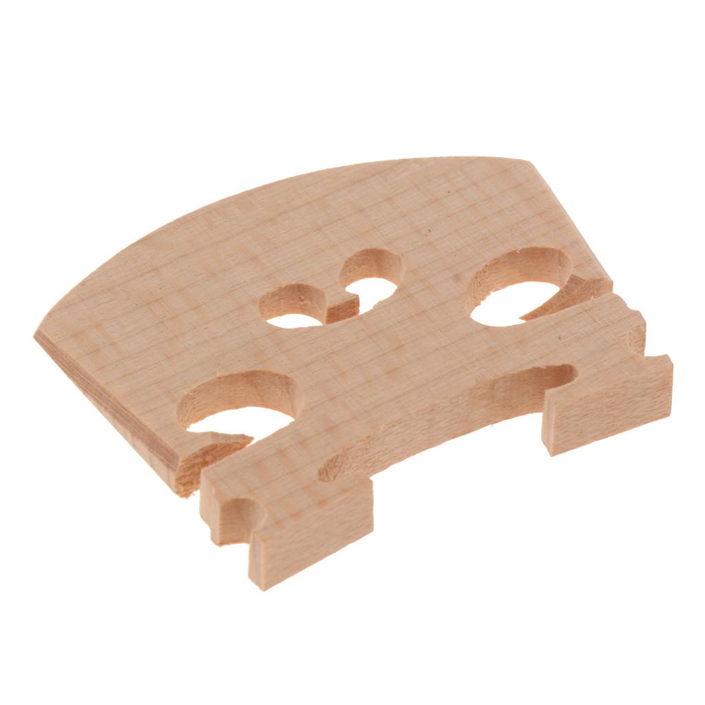 Solid Wooden Violin Bridge Musical Instrument DIY 1-2