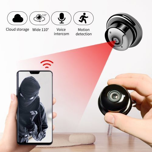 1080P Wireless Mini WiFi Camera Home Security Camera IP CCTV Surveillance IR Night Vision Motion