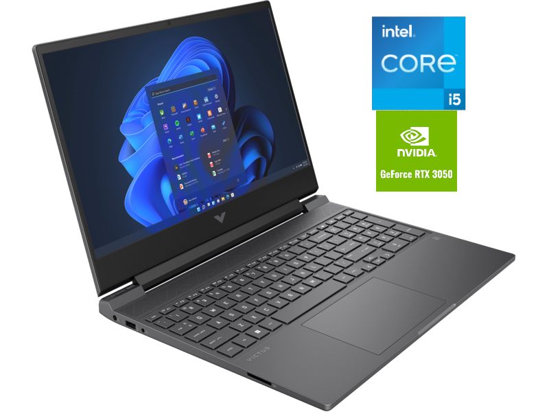 15 VICTUS GAMING, 12TH GEN INTEL CORE I5, 16GB RAM, 512GB SSD,4GB NVIDIA RTX 3050 WINS 11