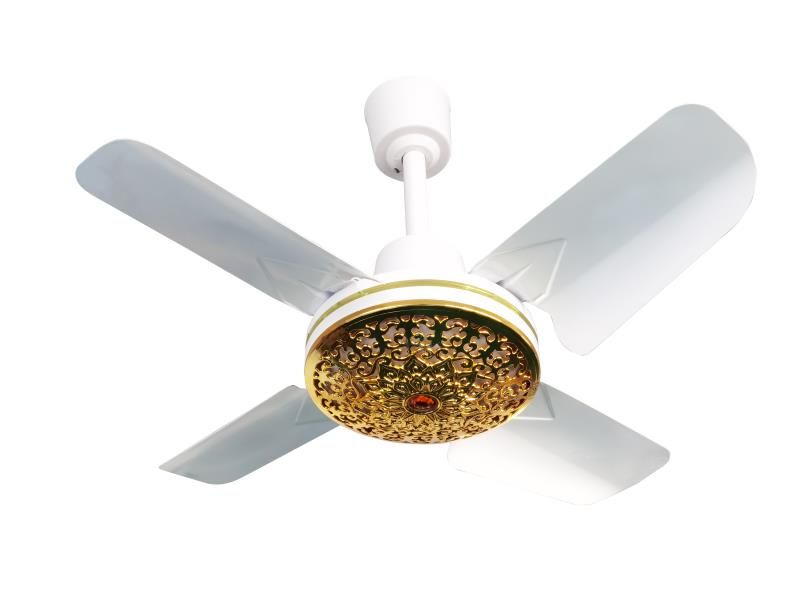 25'' Ceiling Fan With Four Blade - White