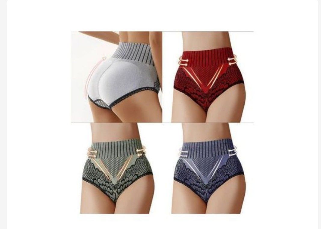 Sexy Full Panties Set Of 4 In 1