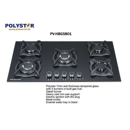 90cm Built-in Gas Hob 5 Gas Burner