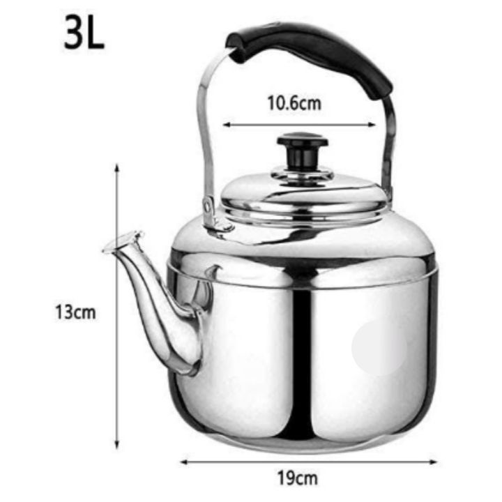 QUALITY STAINLESS STEEL BOILING WATER KETTLE