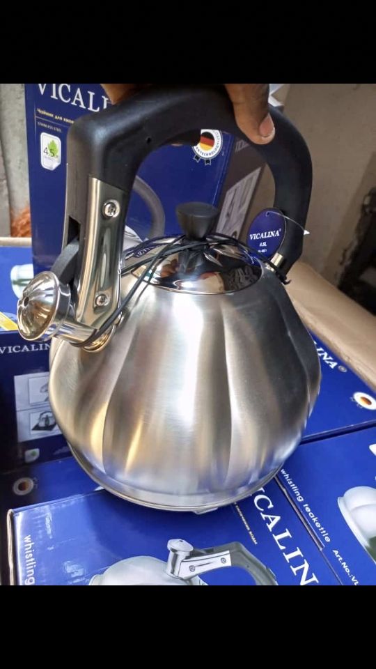 Kettle Stainless Steel With Whistle - Kettle