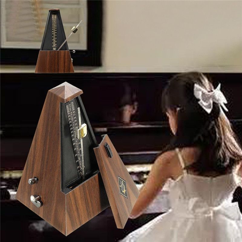 High Accuracy Vintage Style Professional Mechanical Metronome Piano Guitar Violin Rhythm Instrument