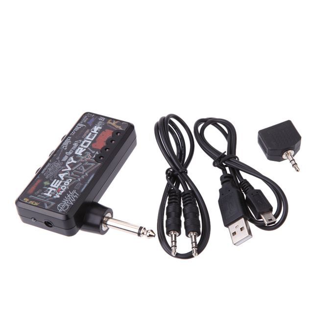 Vitoos Electric Guitar Plug Mini Headphone Amp Amplifier