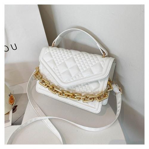 Women's Bag Single Shoulder Messenger Bag Women's Bag-White