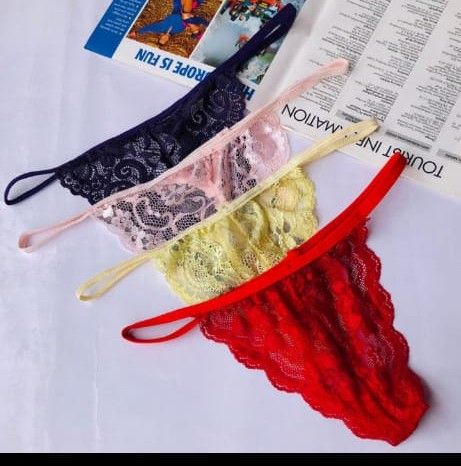 Sexy G-String Panties ( 6 Set) Different Colours