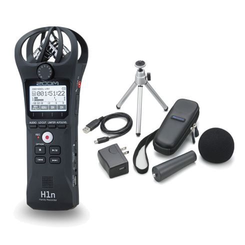 H1n 2-Input / 2-Track Portable Handy Recorder With Onboard X/Y Microphone