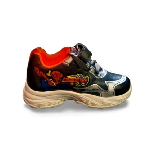 Boys Spiderman Sneakers - Orange