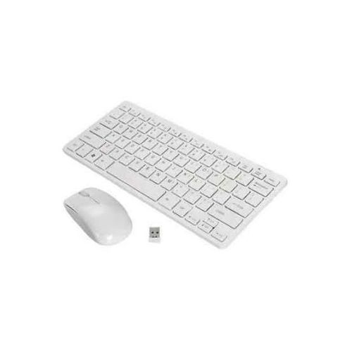 Wireless Keyboard & Mouse Combo For Windows OS Laptops White