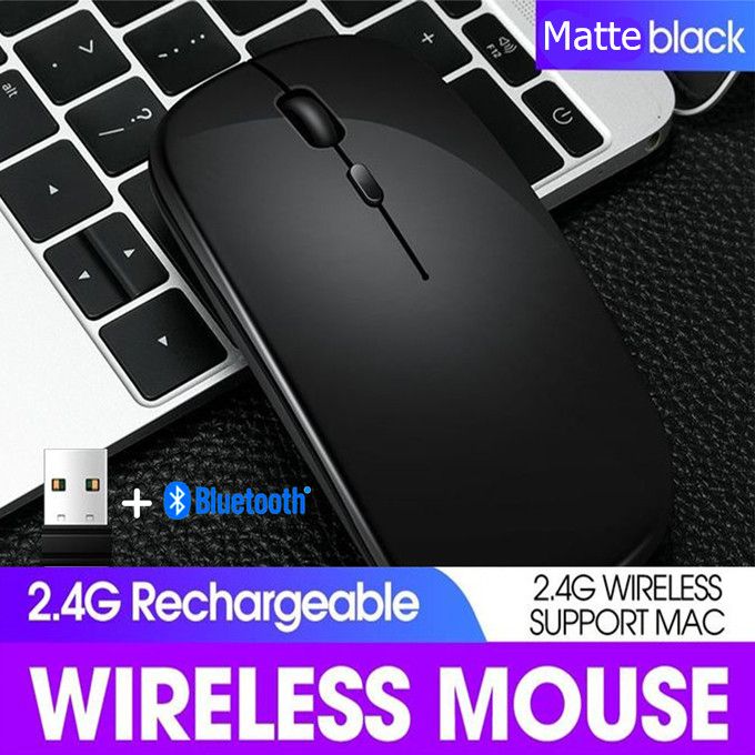 Bluetooth Wireless Mouse Silent Office Rechargeable Mouse