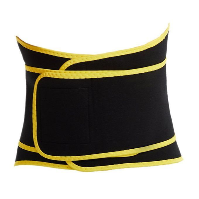 Vigorous Sweating Exer Ises Body Shaping And Abdomen Belts Slimming Belt-black-XXXL