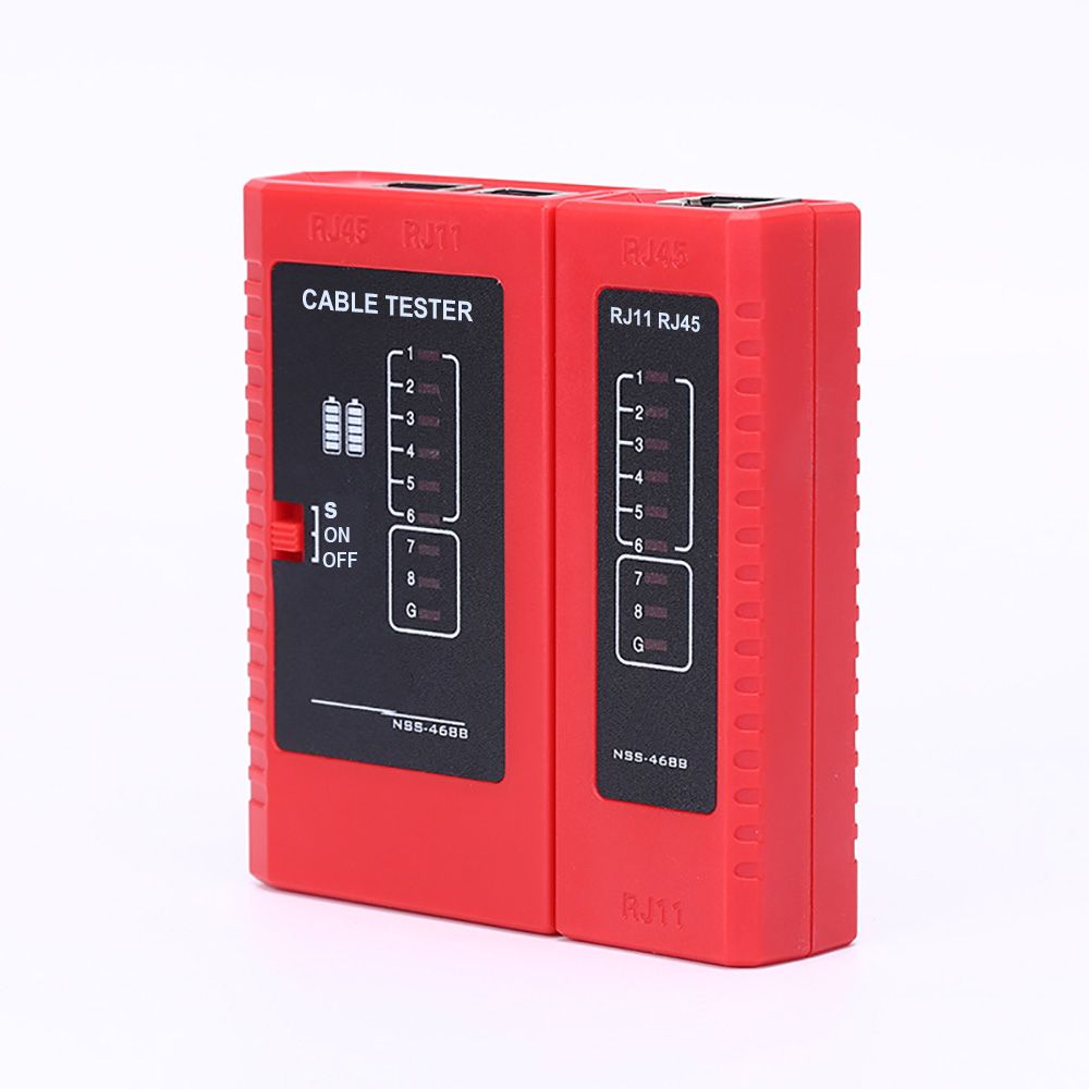 OULLX RJ45 Network Cable Tester RJ11 RJ12 Cat5 Cat6 Cat7