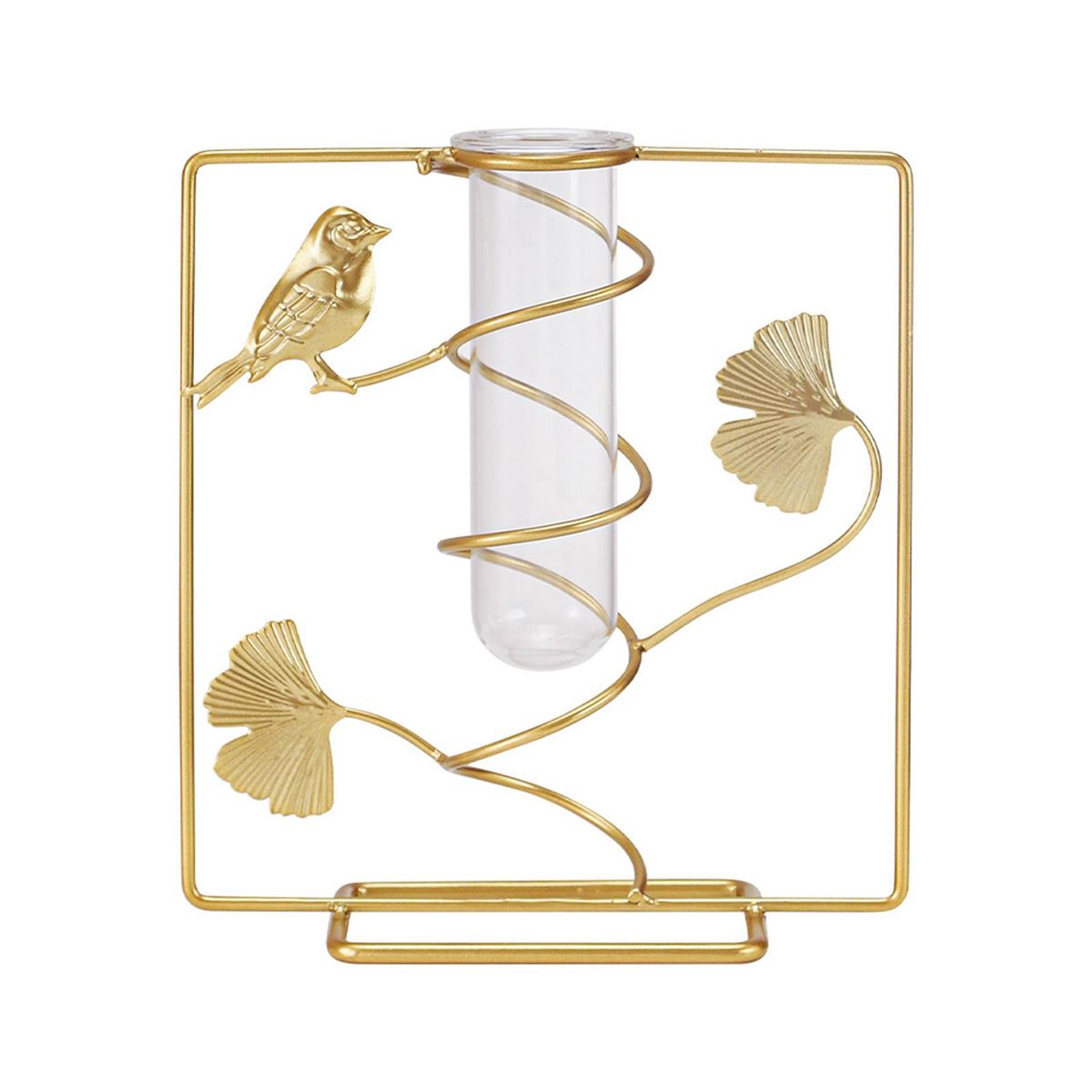 Plant Holder Flower Vase Glass Planter Home Decor