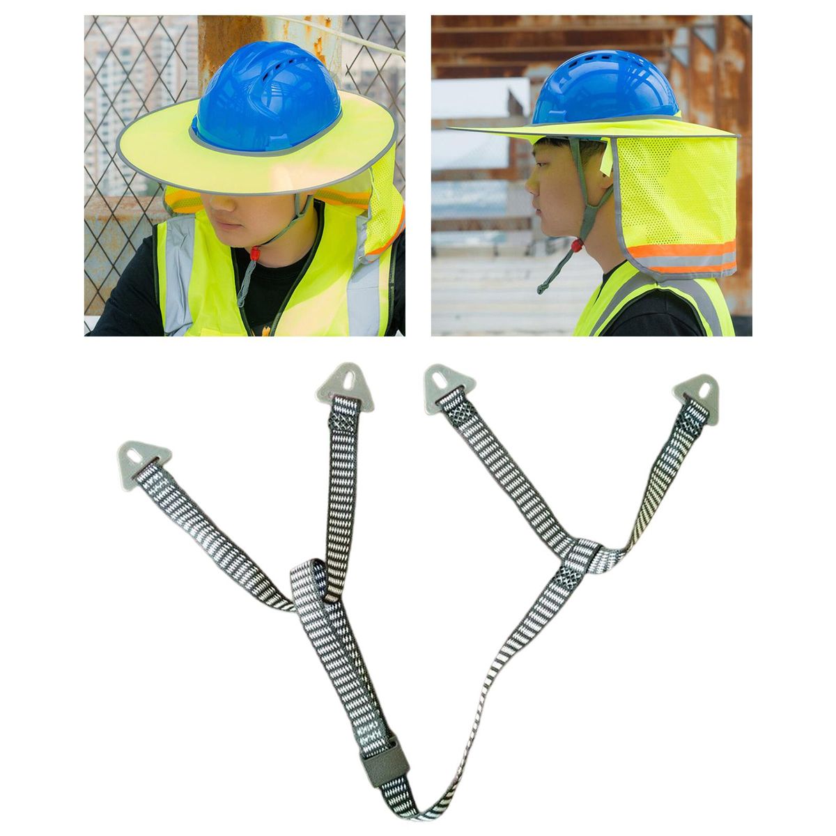 Chin Strap Chinstrap Adjustable Vertical Hole Buckle