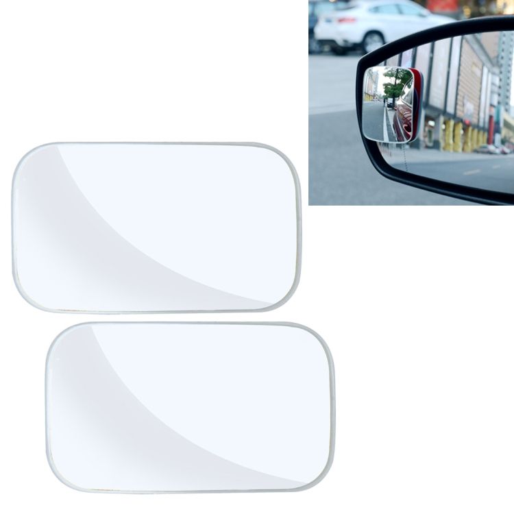 3R-054 2 PCS Car Blind Spot Rear View Wide Angle Mirror