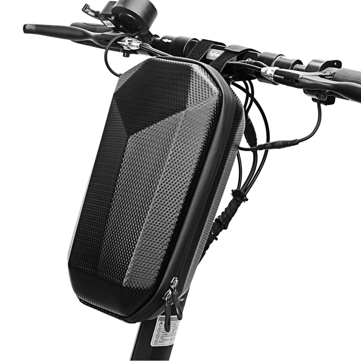 Scooter Handlebar Bag Waterproof Hard Shell EVA Storage Bag