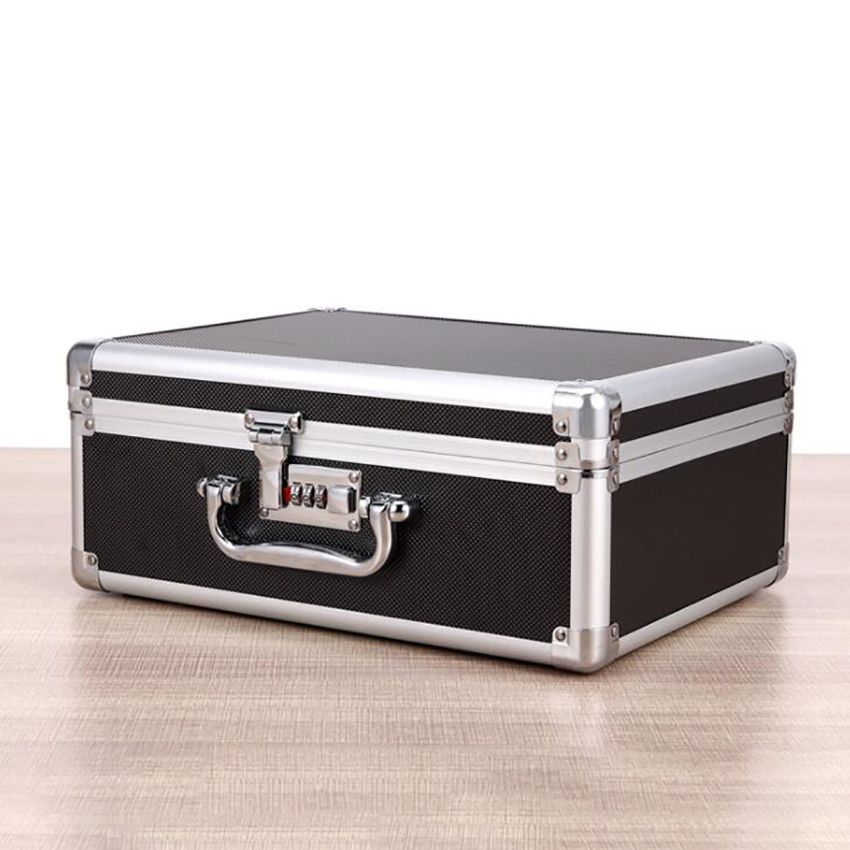 Aluminum Tool Holder Box Case Flight Briefcase With