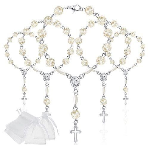 20Pcs Cross Rosary Christening Baptism Religion