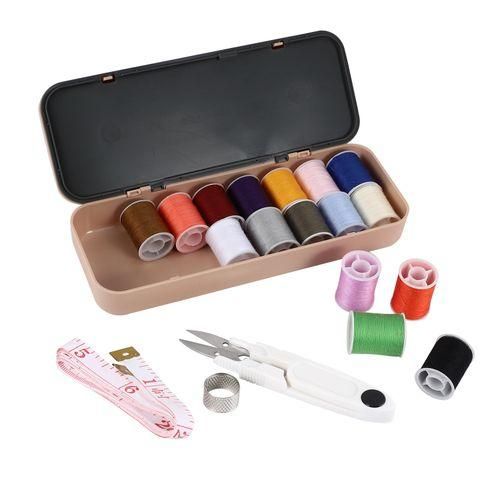 1 Set Multifunctional Portable Sewing Threads Kit For Home