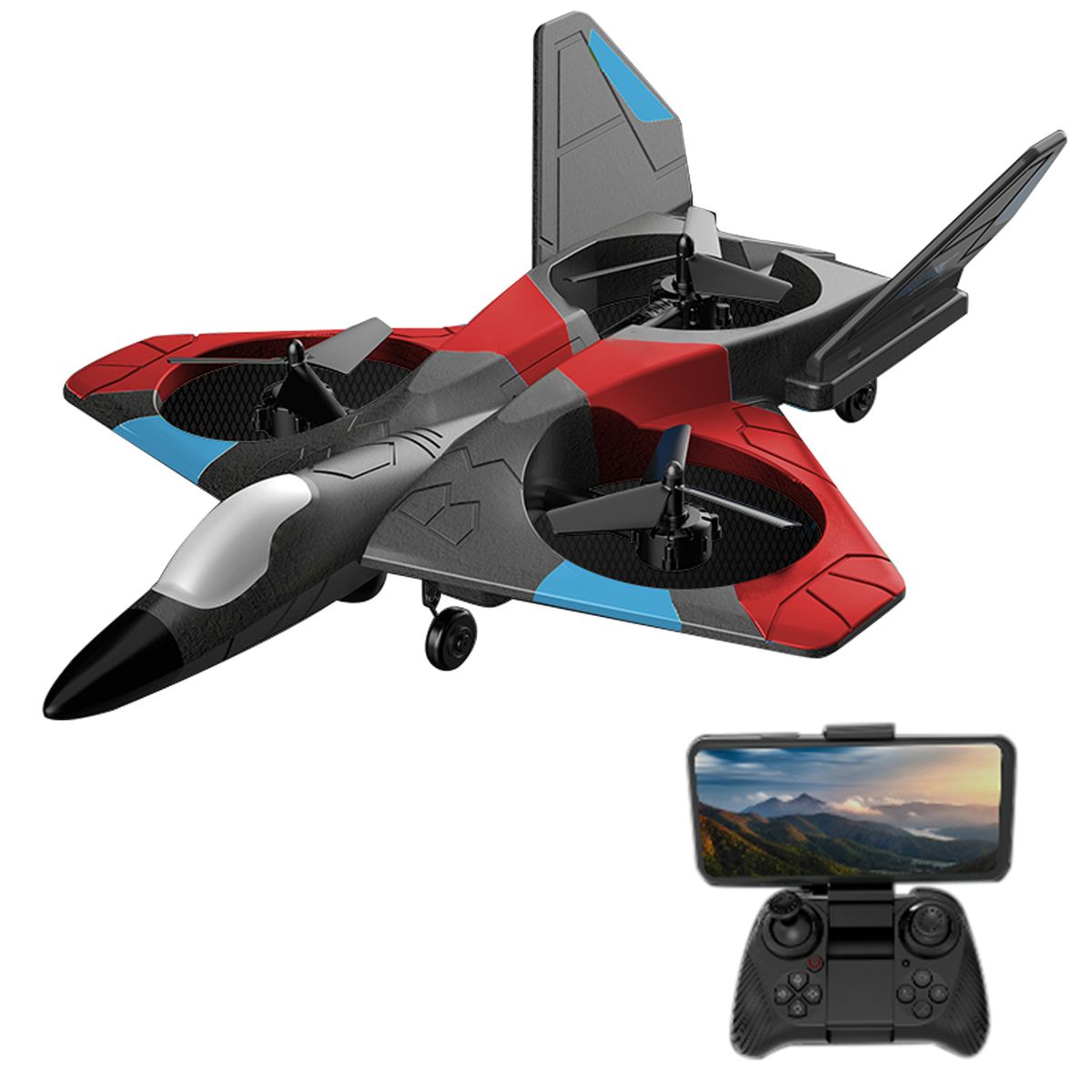 Remote Control Airplane With Camera 4K 2.4GHz Remote
