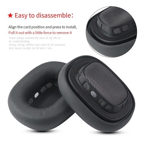Airpods Max Replacement Earpads/Earmuffs-black