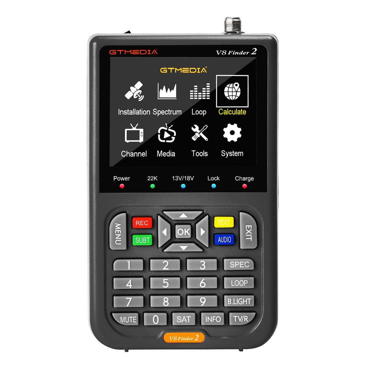 Finder 2 TV Signal Finder Meter -S/S2/S2X Signal With Bag
