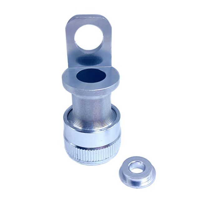 Fast Pedal Quick Release Buckle Holder For Folding Bike Pedal Silver